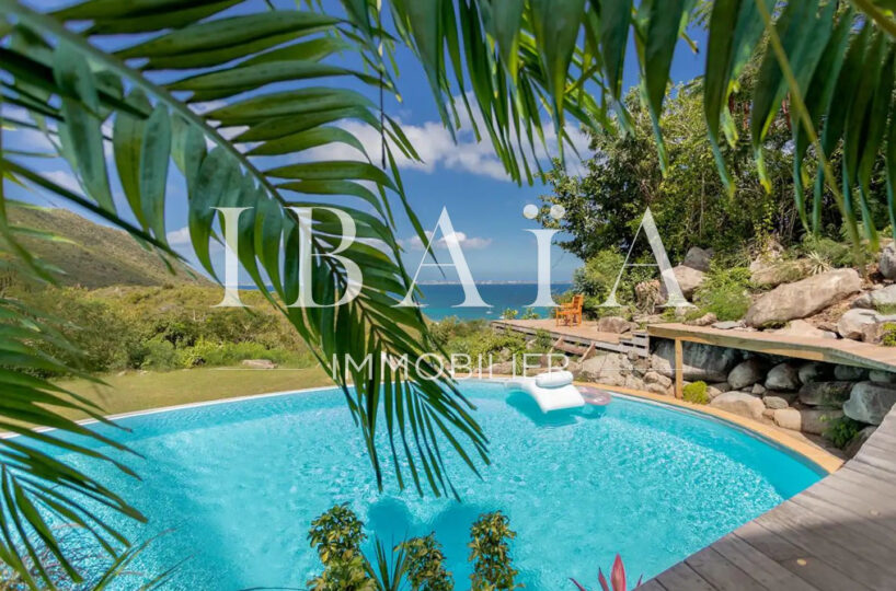 Agence IBAIA Immobilier - ANSE MARCEL - VILLA D'EXCEPTION 7 CHAMBRES - VUE MER