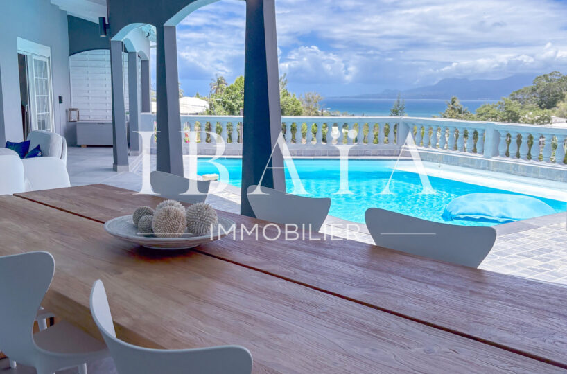 Agence IBAIA Immobilier - LE GOSIER - VILLA CONTEMPORAINE VUE MER - 4 CHAMBRES