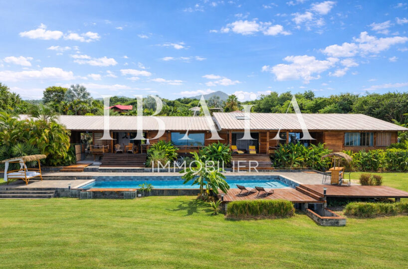 Agence IBAIA Immobilier - DESHAIES - PROPRIÉTÉ D'EXCEPTION VUE MER