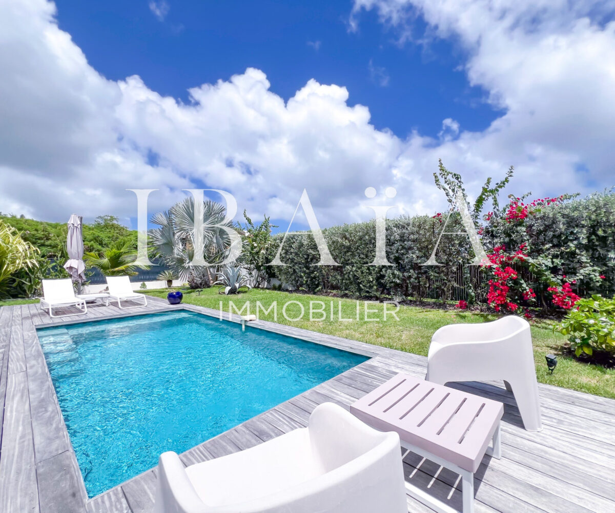 Agence IBAIA Immobilier - EXCLUSIVITÉ - ACCÈS PLAGE - SAINT-FRANÇOIS - VILLA RÉCENTE