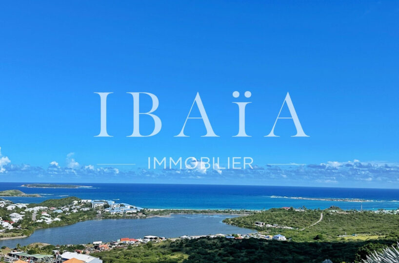Agence IBAIA Immobilier - PROCHE BAIE ORIENTALE - TERRAIN VUE MER EXCEPTIONNEL DE 3.00