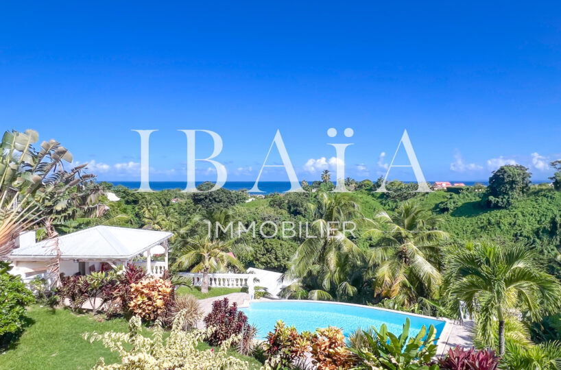 Agence IBAIA Immobilier - CAPESTERRE - SAINTE-MARIE - VILLA VUE MER AVEC PISCINE + APP