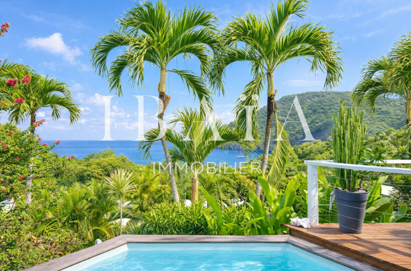 Agence IBAIA Immobilier - DESHAIES - VILLA VUE MER