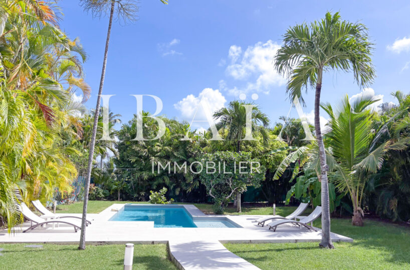 Agence IBAIA Immobilier - EXCLUSIVITÉ - VILLA AVEC PISCINE - 3 CHAMBRES - ST-FRANÇOIS