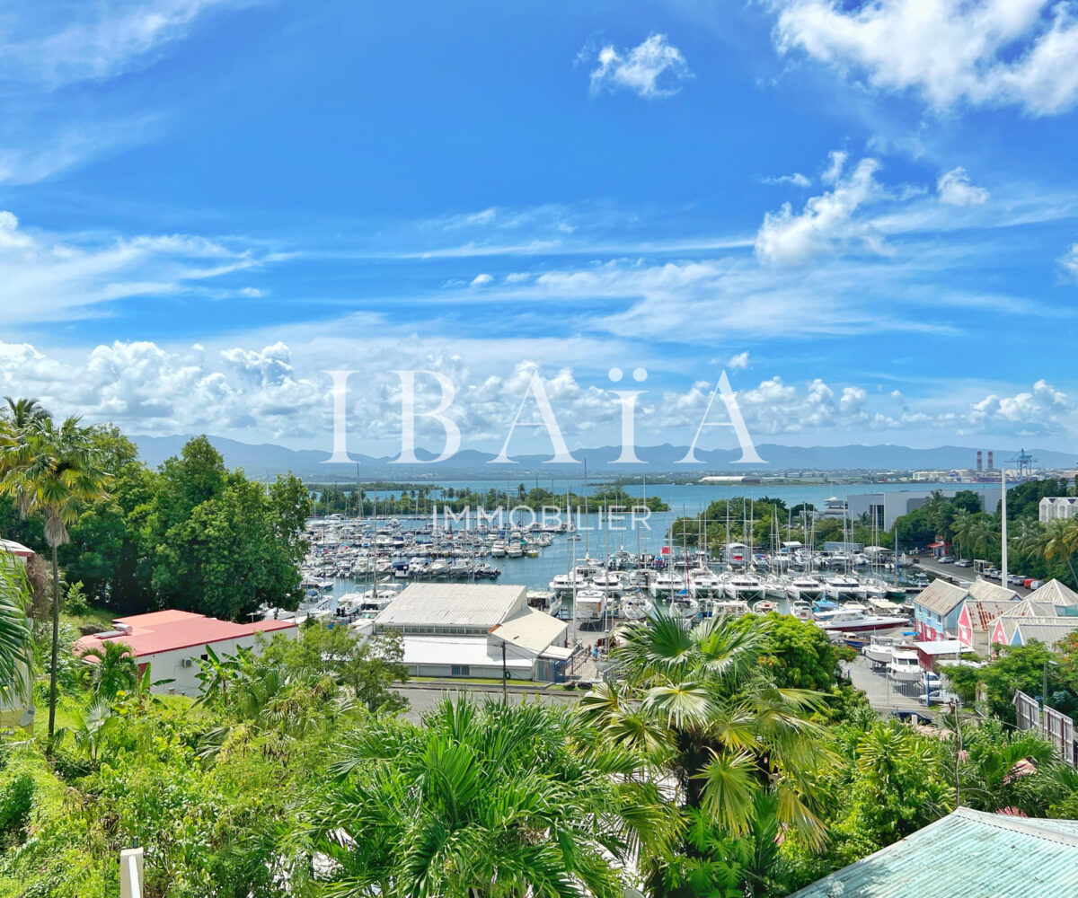 Agence IBAIA Immobilier - LE GOSIER - VILLA + 3 STUDIOS VUE MER