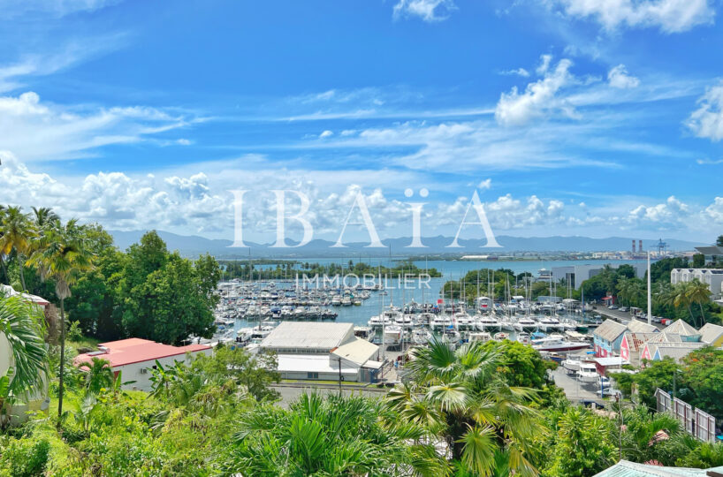 Agence IBAIA Immobilier - LE GOSIER - VILLA + 3 STUDIOS VUE MER