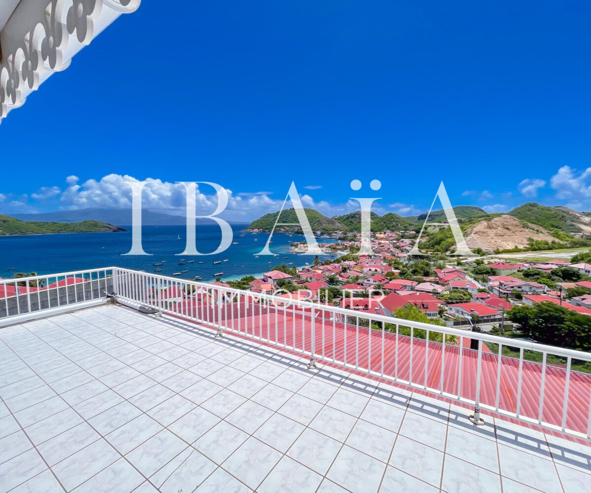 Agence IBAIA Immobilier - LES SAINTES - TERRE DE HAUT - VILLA VUE MER