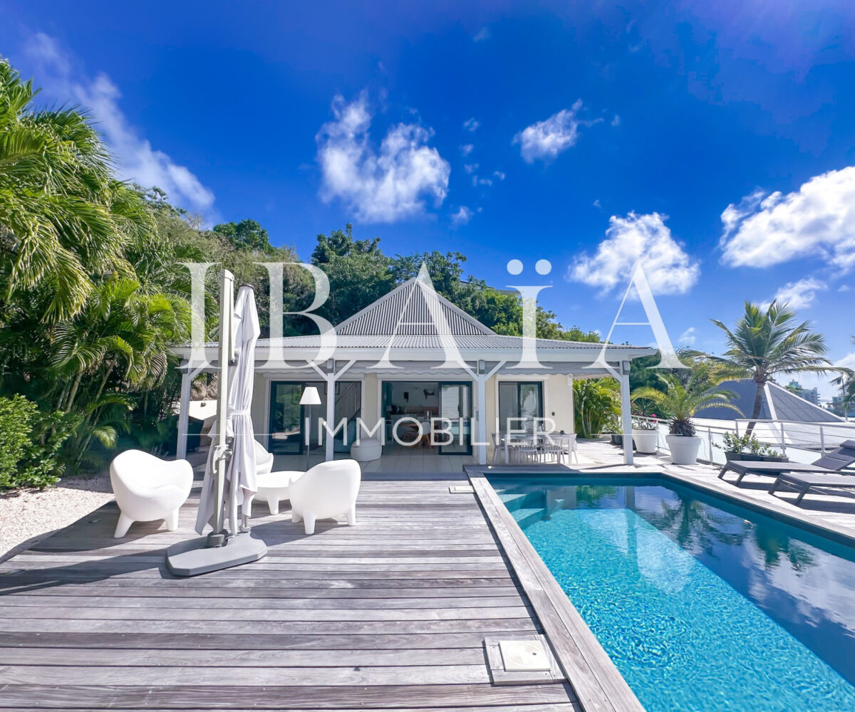 Agence IBAIA Immobilier - SAINT-MARTIN - VILLA 2 CHAMBRES VUE MER