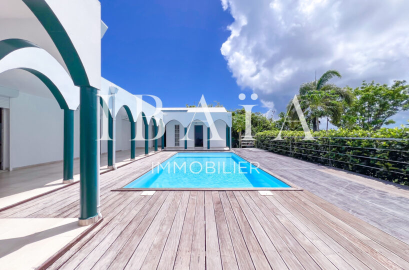 Agence IBAIA Immobilier - SAINTE-ANNE - VILLA 3 CHAMBRES + PISCINE + TERRAIN