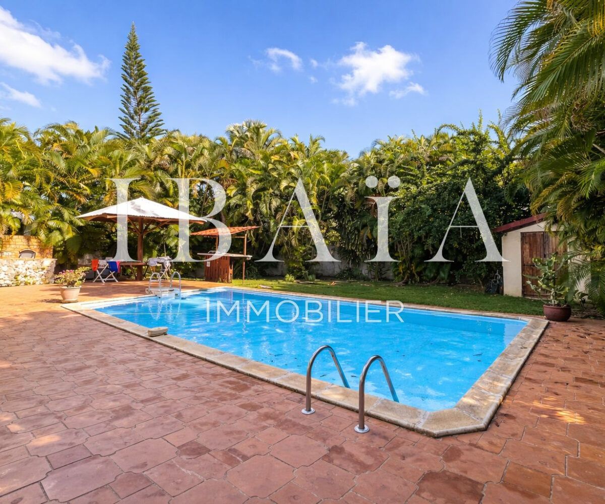 Agence IBAIA Immobilier - BAIE-MAHAULT - MOUDONG - VILLA 3 CHAMBRES + STUDIO
