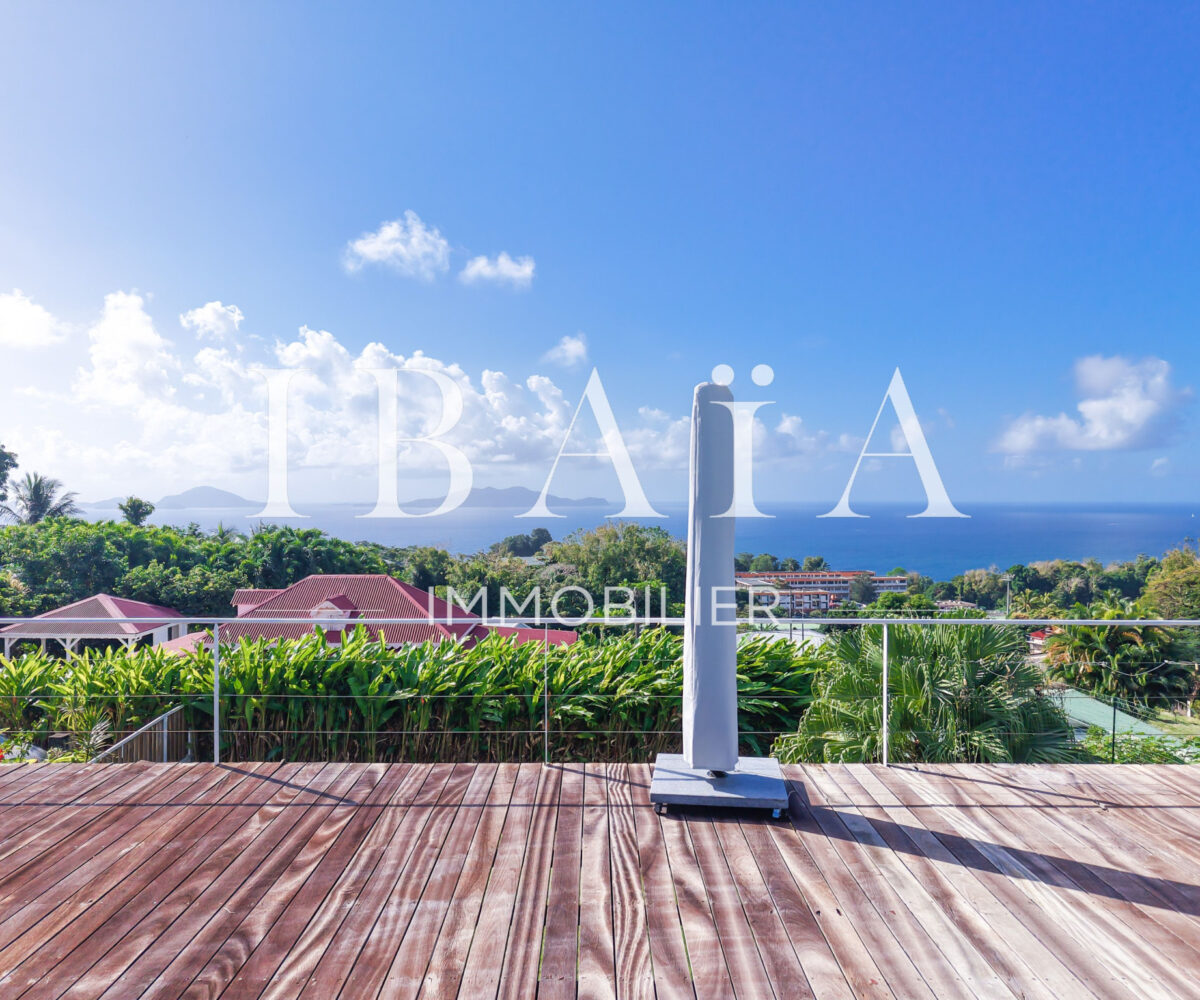 Agence IBAIA Immobilier - EXCLUSIVITÉ - TROIS RIVIERES - VUE MER SUR LES SAINTES - 4 C