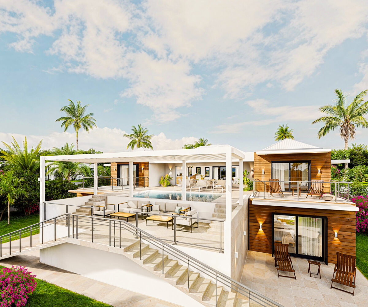 Agence IBAIA Immobilier - VILLA D'ARCHITECTE VUE MER - PRESTATIONS HAUT DE GAMME - DÉF