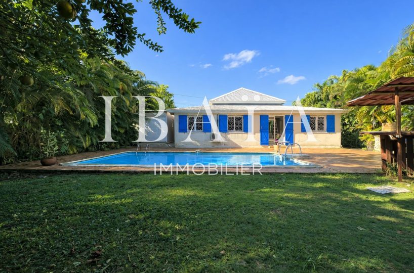 Agence IBAIA Immobilier - BAIE-MAHAULT - MOUDONG - VILLA 3 CHAMBRES + STUDIO