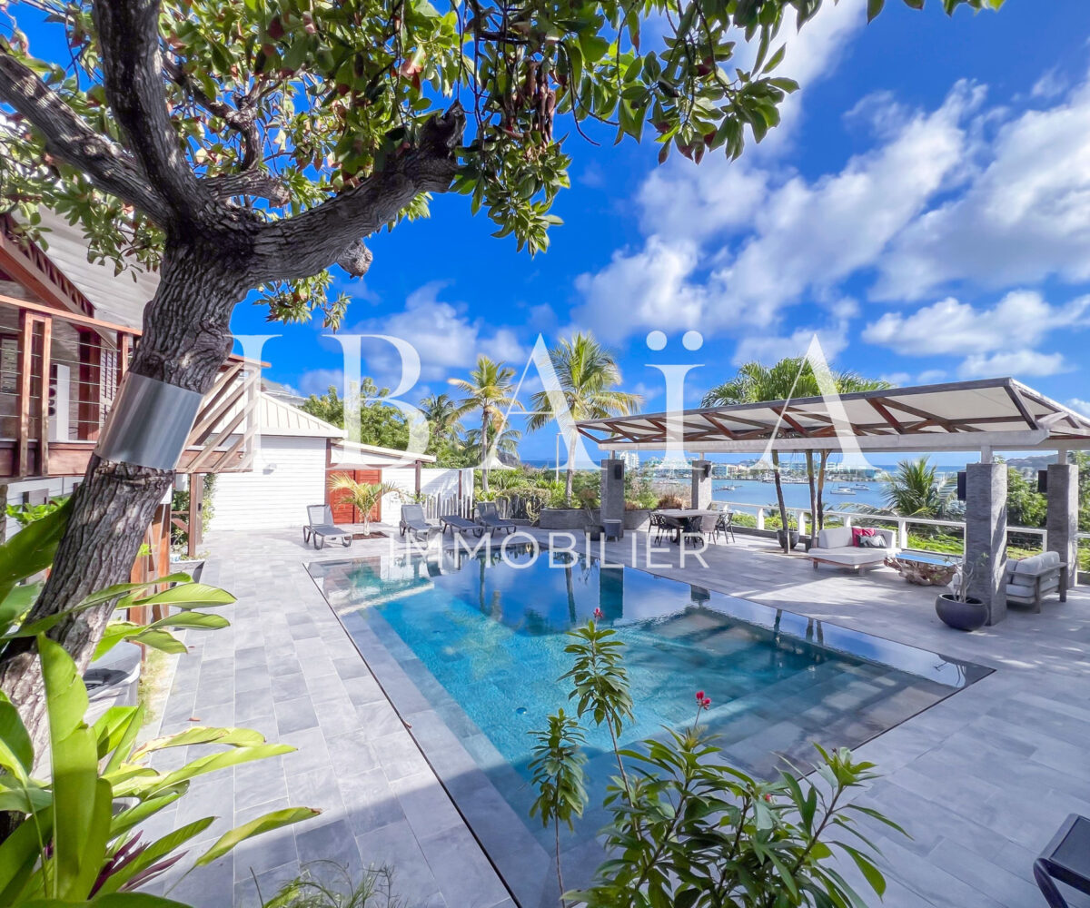 Agence IBAIA Immobilier - COUP DE COEUR - SAINT-MARTIN - PROPRIÉTÉ D'EXCEPTION VUE MER