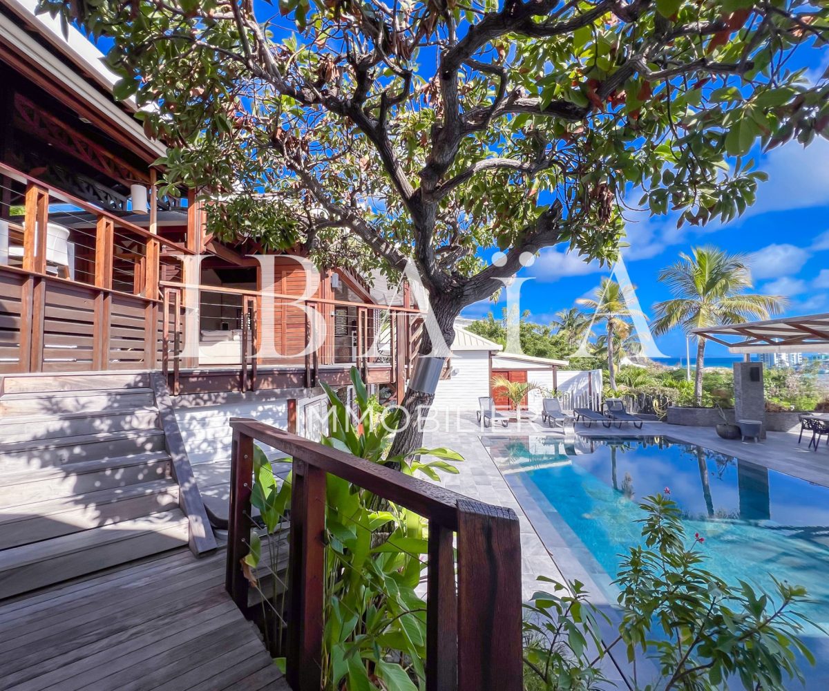 Agence IBAIA Immobilier - COUP DE COEUR - SAINT-MARTIN - PROPRIÉTÉ D'EXCEPTION VUE MER
