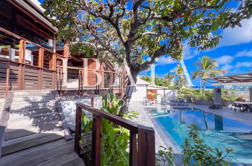 Agence IBAIA Immobilier - COUP DE COEUR - SAINT-MARTIN - PROPRIÉTÉ D'EXCEPTION VUE MER