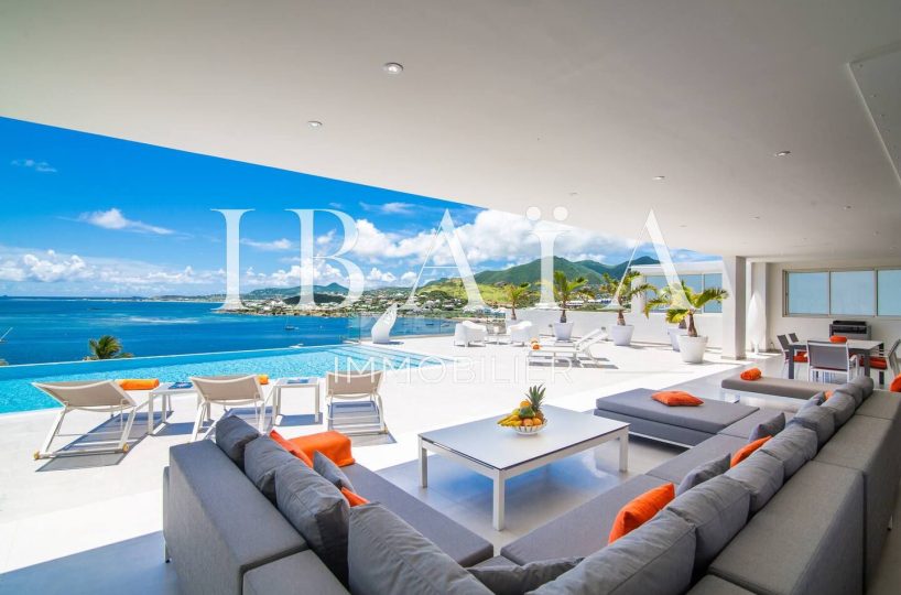 Agence IBAIA Immobilier - CUL DE SAC - MAGNIFIQUE PROPRIÉTÉ - VUE MER PANORAMIQUE