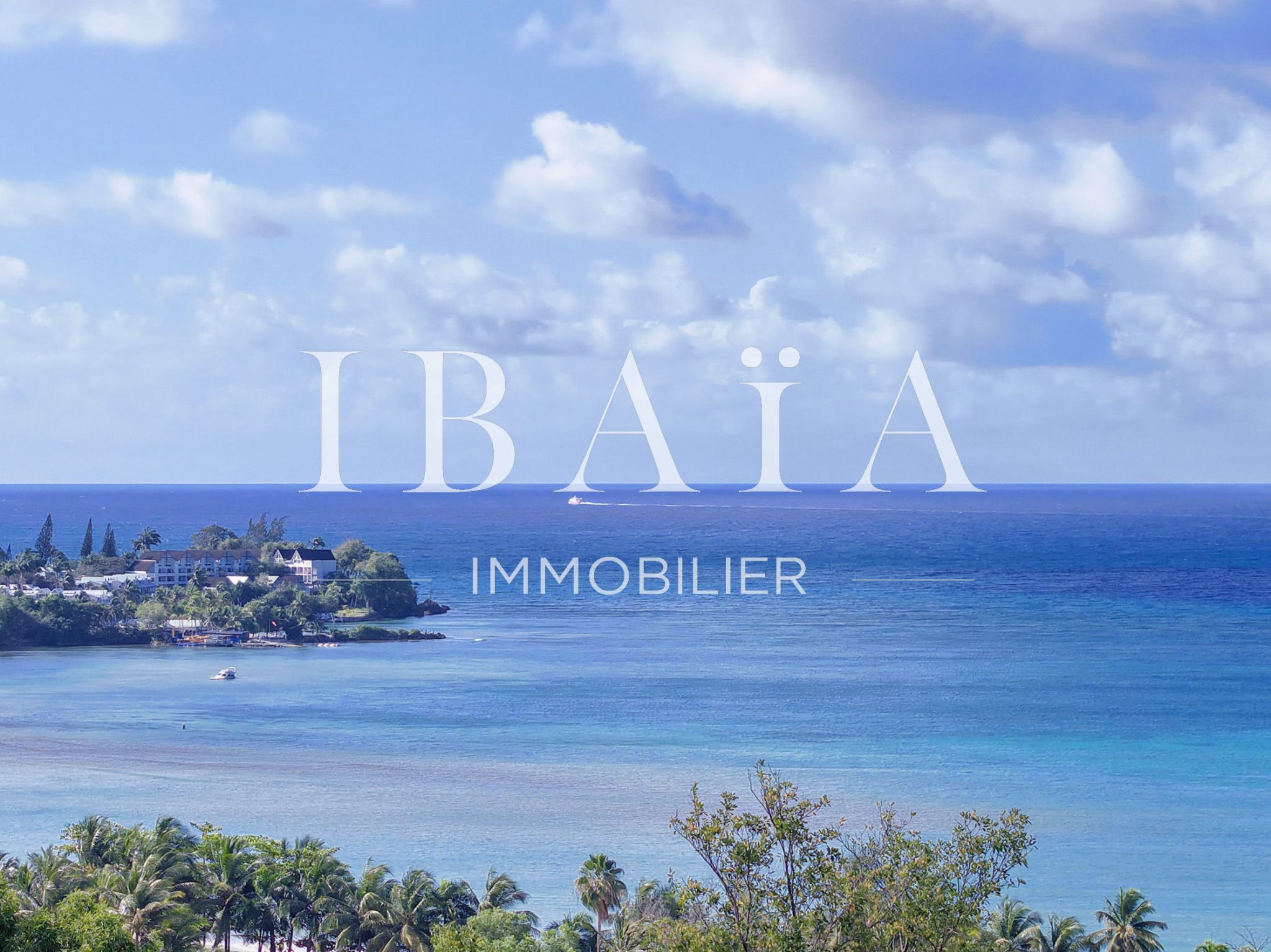 Agence IBAIA Immobilier - EXCLUSIVITÉ - LE GOSIER EMPLACEMENT RARE - VUE MER - PROPRIÉ