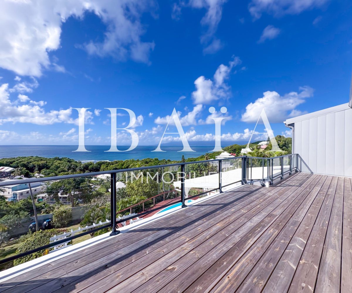Agence IBAIA Immobilier - EXCLUSIVITÉ - LE GOSIER - PETIT-HAVRE - VILLA VUE MER