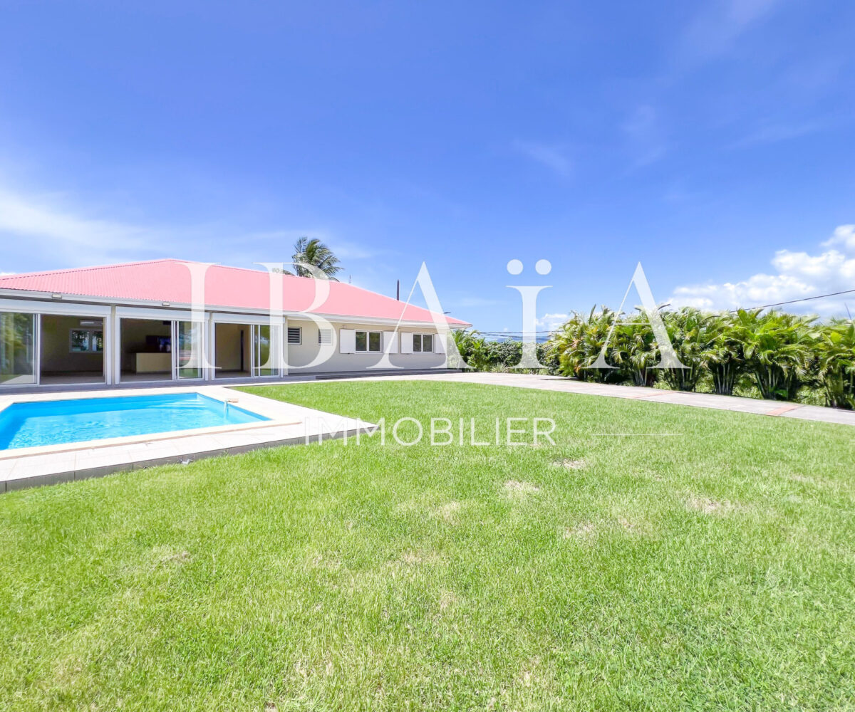 Agence IBAIA Immobilier - PETIT-BOURG - ARNOUVILLE - VILLA 4 CHAMBRES AVEC PISCINE SUR