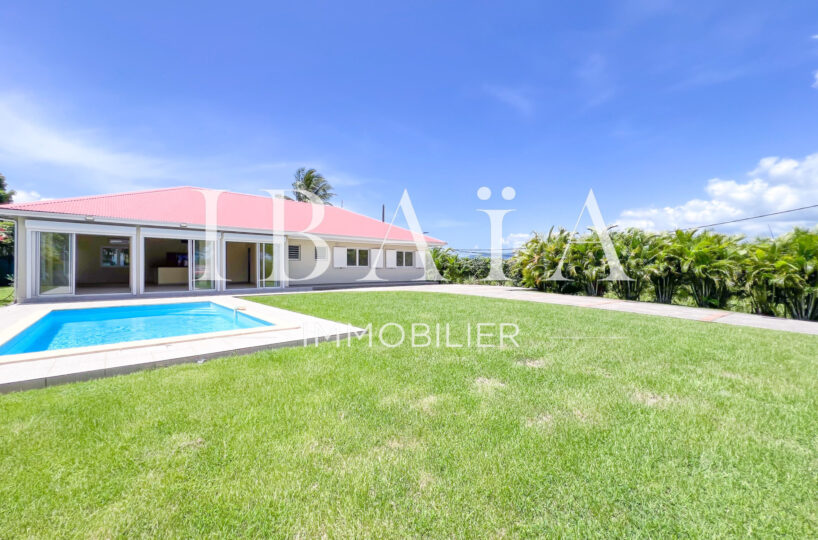 Agence IBAIA Immobilier - PETIT-BOURG - ARNOUVILLE - VILLA 4 CHAMBRES AVEC PISCINE SUR