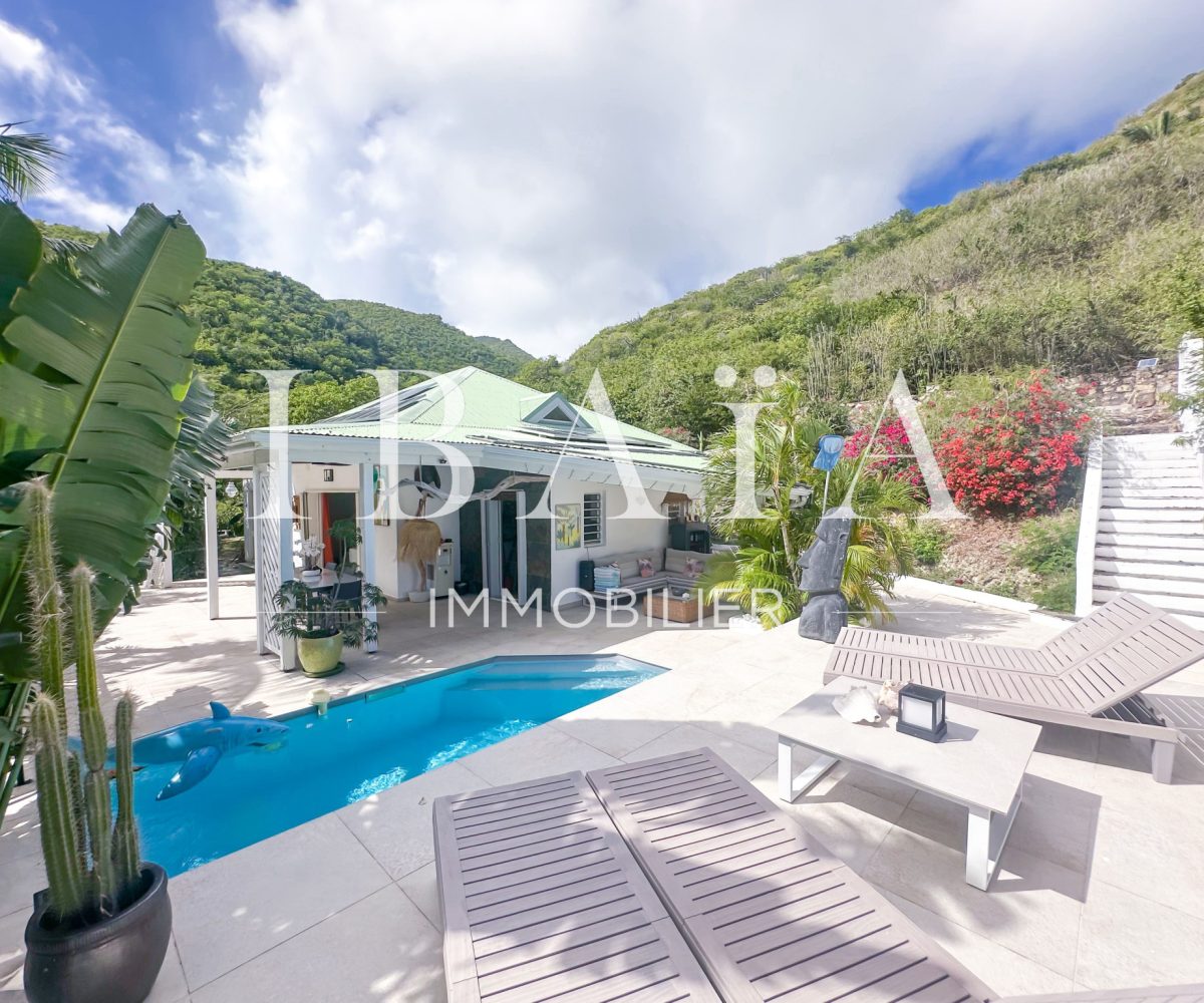 Agence IBAIA Immobilier - SAINT-MARTIN - BAIE ORIENTALE - VILLA 4 CHAMBRES