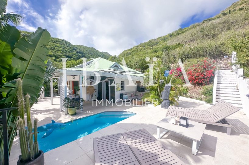 Agence IBAIA Immobilier - SAINT-MARTIN - BAIE ORIENTALE - VILLA 4 CHAMBRES