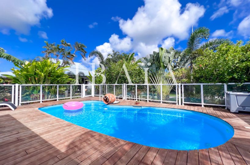Agence IBAIA Immobilier - SAINTE-ANNE - VILLA AVEC PISCINE + APPARTEMENT