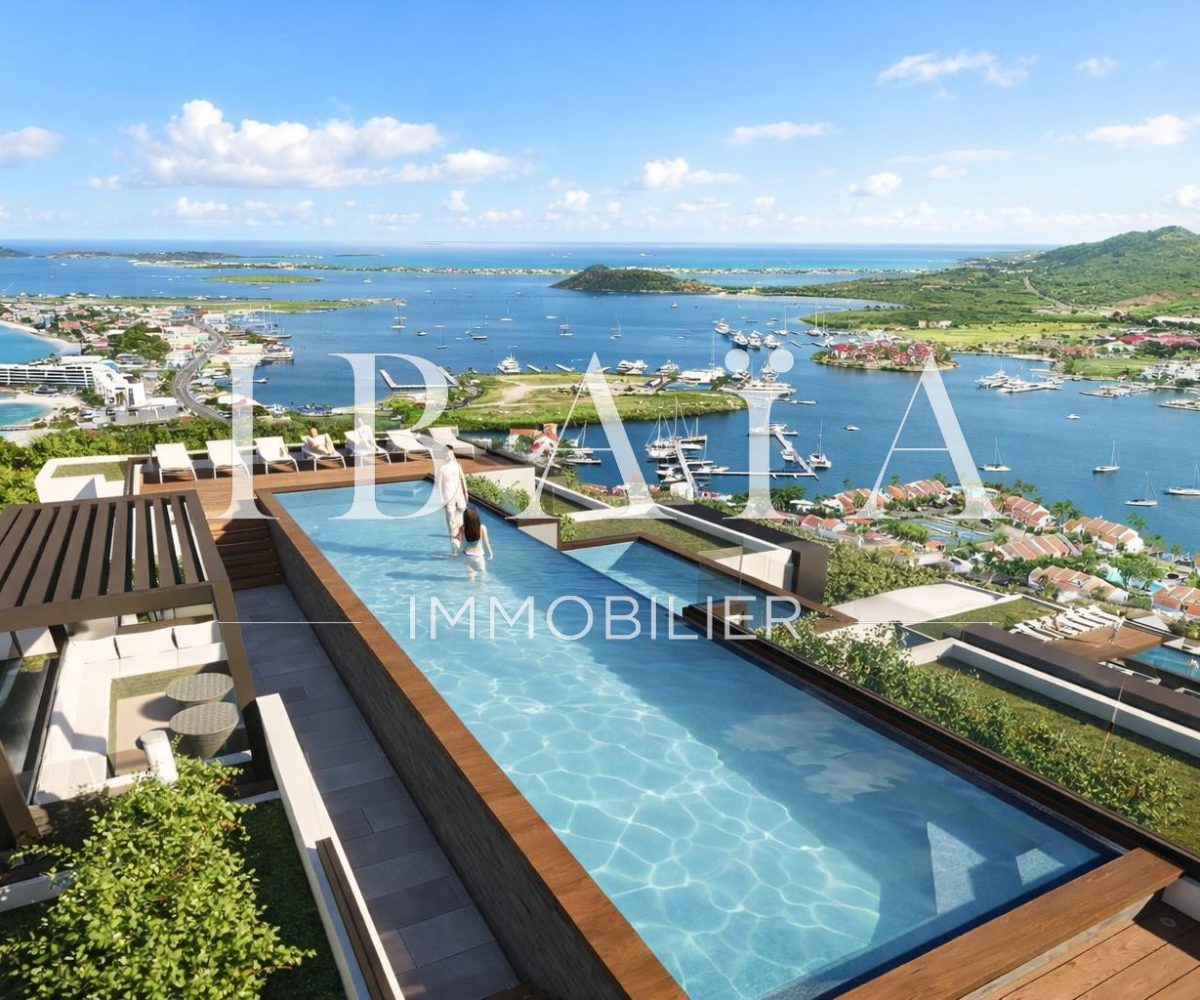 Agence IBAIA Immobilier - SINT MAARTEN - THE HILLS - SIMPSON BAY - APPARTEMENT 3 CHAMB