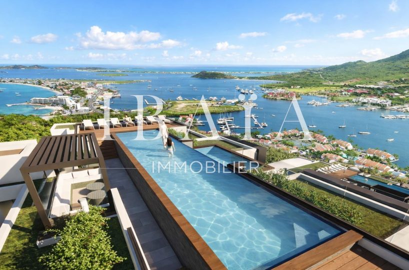 Agence IBAIA Immobilier - SINT MAARTEN - THE HILLS - SIMPSON BAY - APPARTEMENT 3 CHAMB