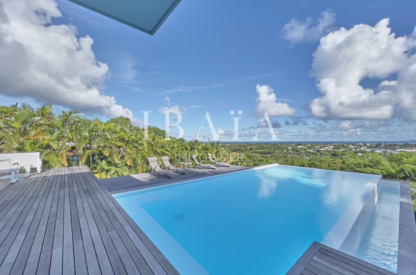Agence IBAIA Immobilier - ST-FRANÇOIS - VILLA CONTEMPORAINE - BELLE VUE MER