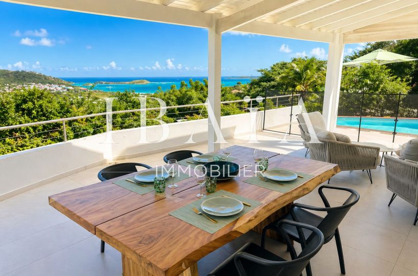Agence IBAIA Immobilier - BAIE ORIENTALE - VUE MER - VILLA 3 CHAMBRES + STUDIO