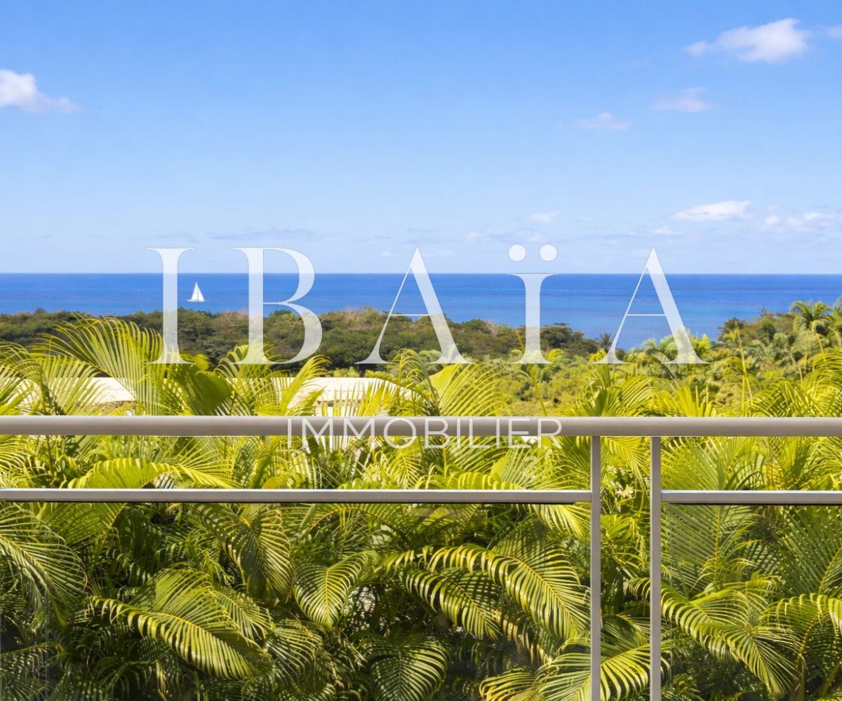 Agence IBAIA Immobilier - EXCLUSIVITÉ - DESHAIES - VILLA VUE MER - PLAGE À PIEDS