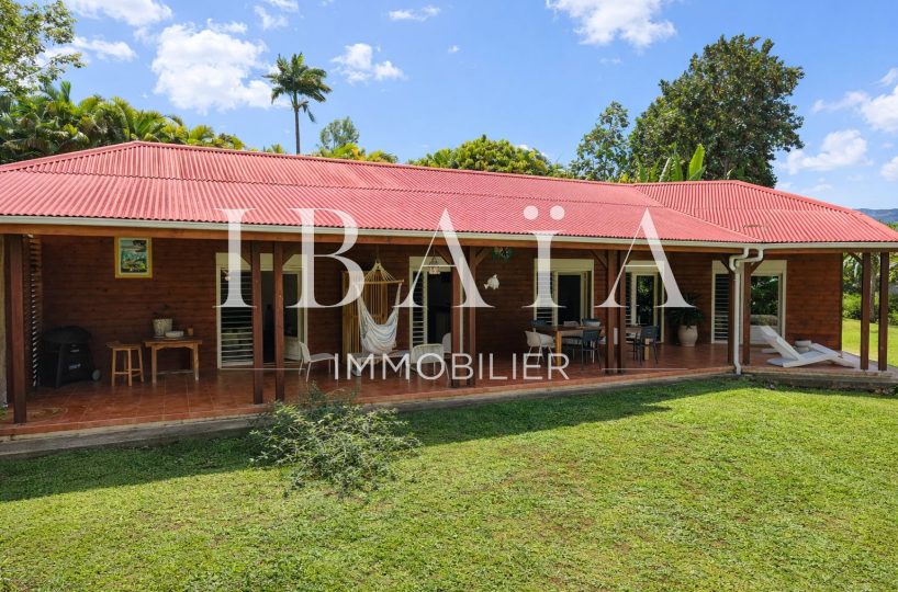 Agence IBAIA Immobilier - EXCLUSIVITÉ - PETIT-BOURG - MAGNIFIQUE VUE MONTAGNE - VILLA