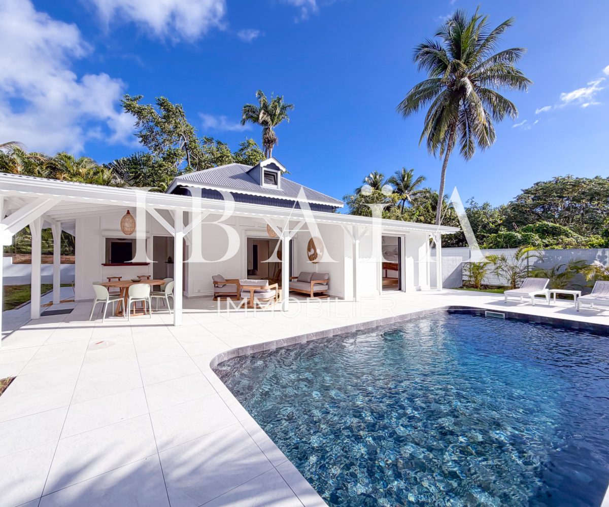 Agence IBAIA Immobilier - PETIT- BOURG - VILLA  3 CHAMBRES + MEZZANINE