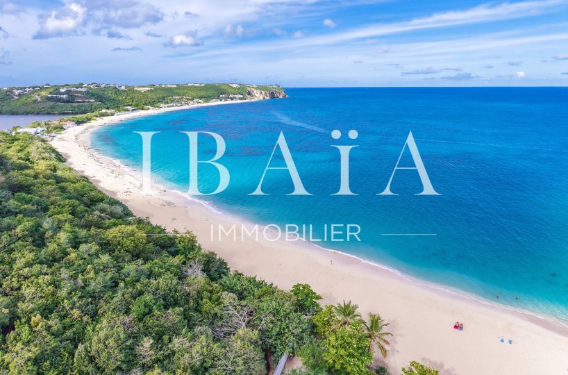 Agence IBAIA Immobilier - SAINT-MARTIN - TERRES BASSES - MAGNIFIQUE TERRAIN AVEC VUE M