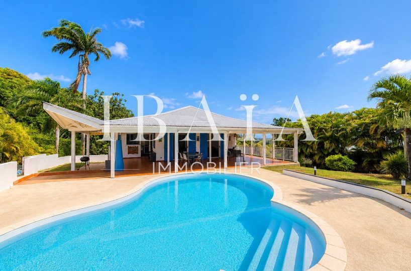 Agence IBAIA Immobilier - BAIE-MAHAULT - VILLA 3 CH AVEC PISCINE + APPARTEMENT + BUNGA