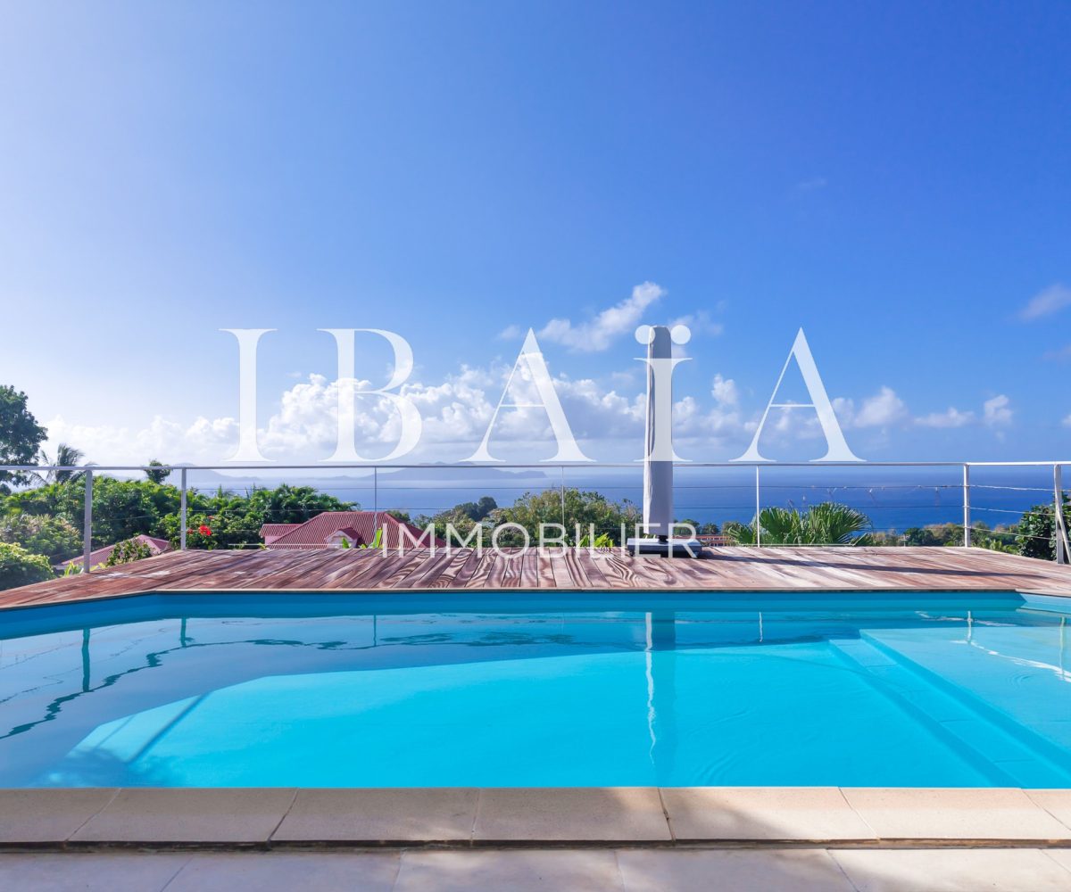 Agence IBAIA Immobilier - EXCLUSIVITÉ - TROIS RIVIERES - VUE MER SUR LES SAINTES - 4 C