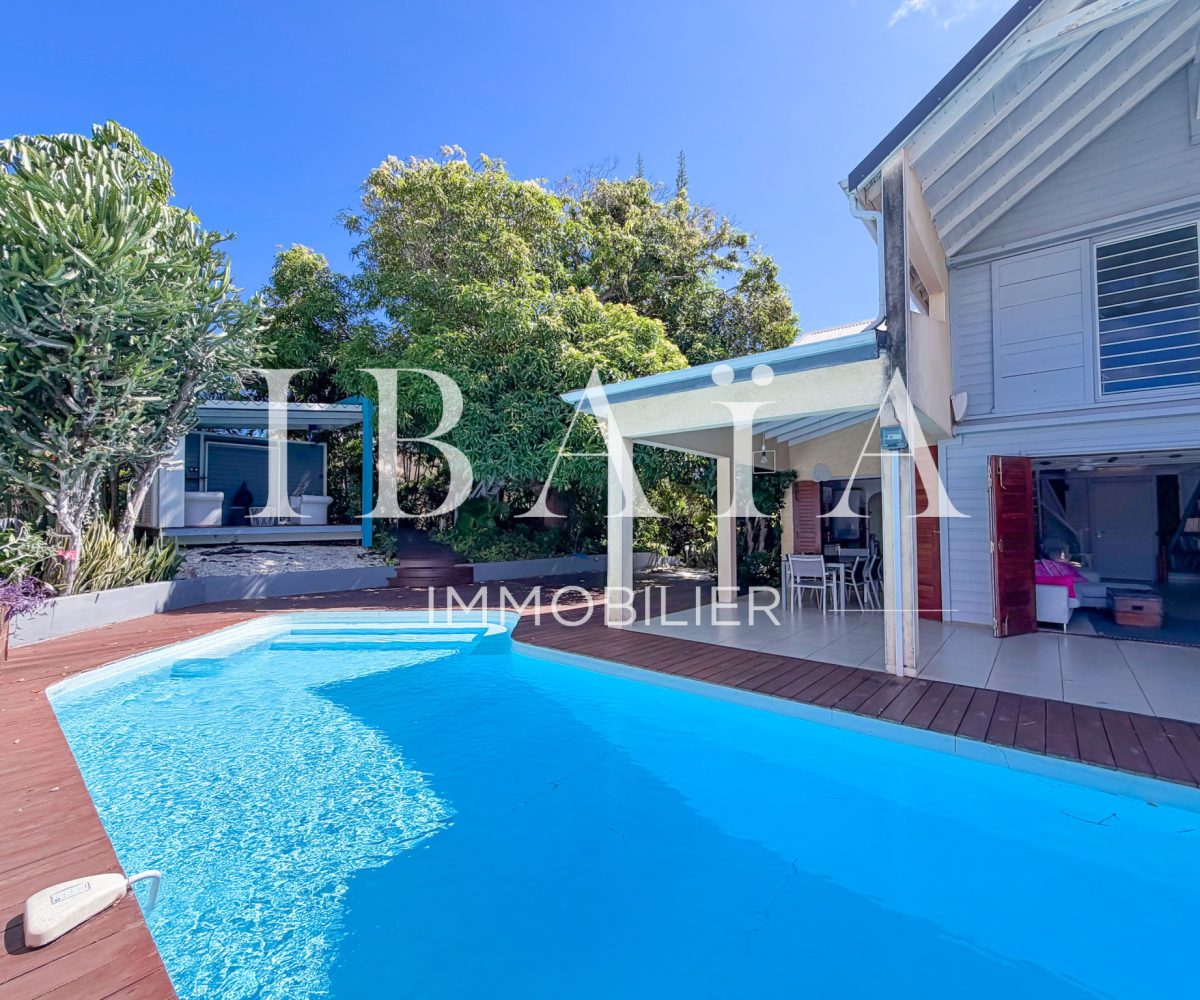 Agence IBAIA Immobilier - LE GOSIER - DAMPIERRE - VILLA D'ARCHITECTE