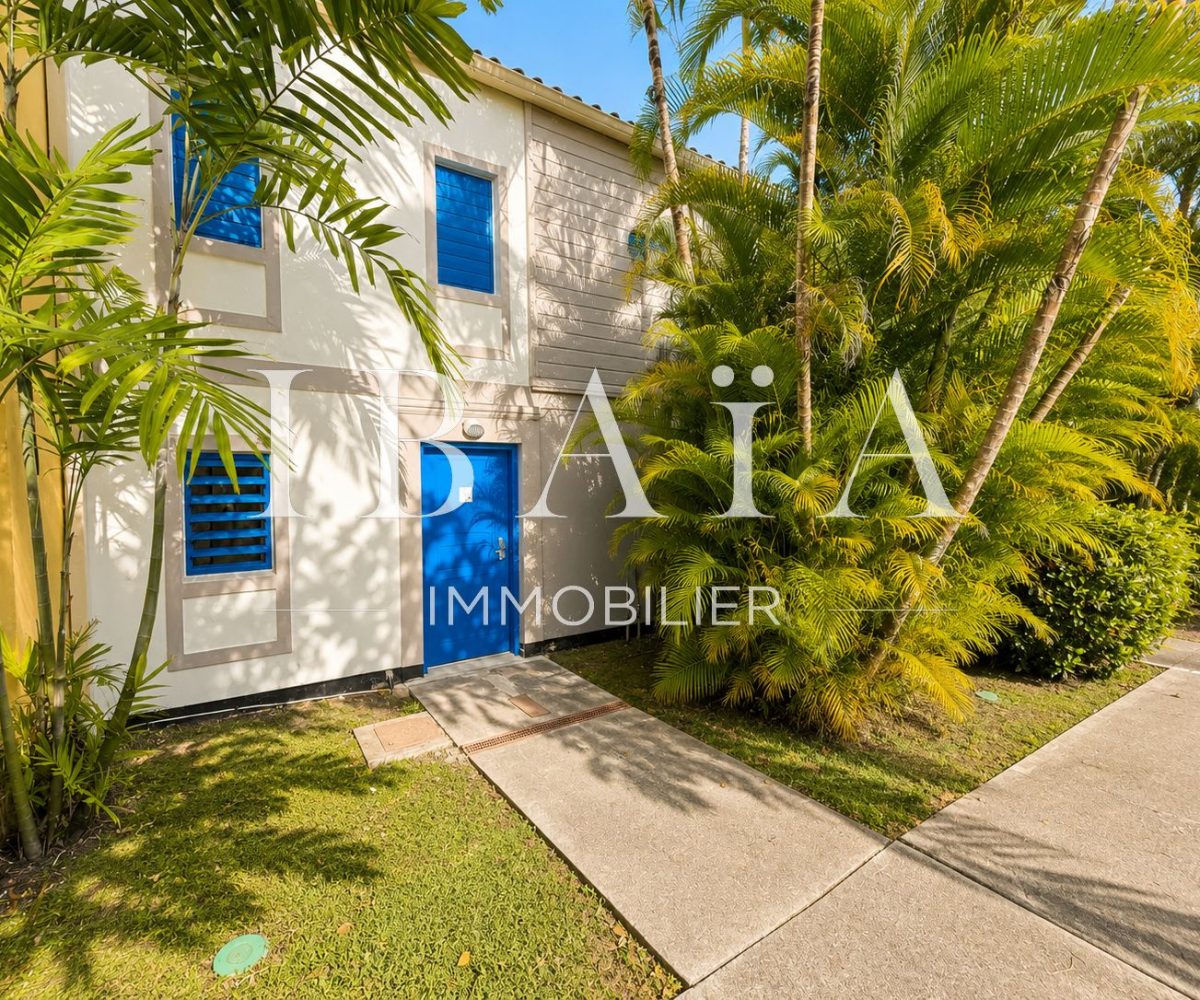 Agence IBAIA Immobilier - PETIT-BOURG - RÉSIDENCE DE TABANON - T3 EN DUPLEX AVEC JARDI