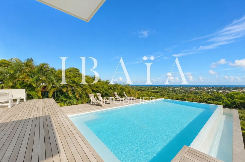Agence IBAIA Immobilier - ST-FRANÇOIS - VILLA CONTEMPORAINE - BELLE VUE MER