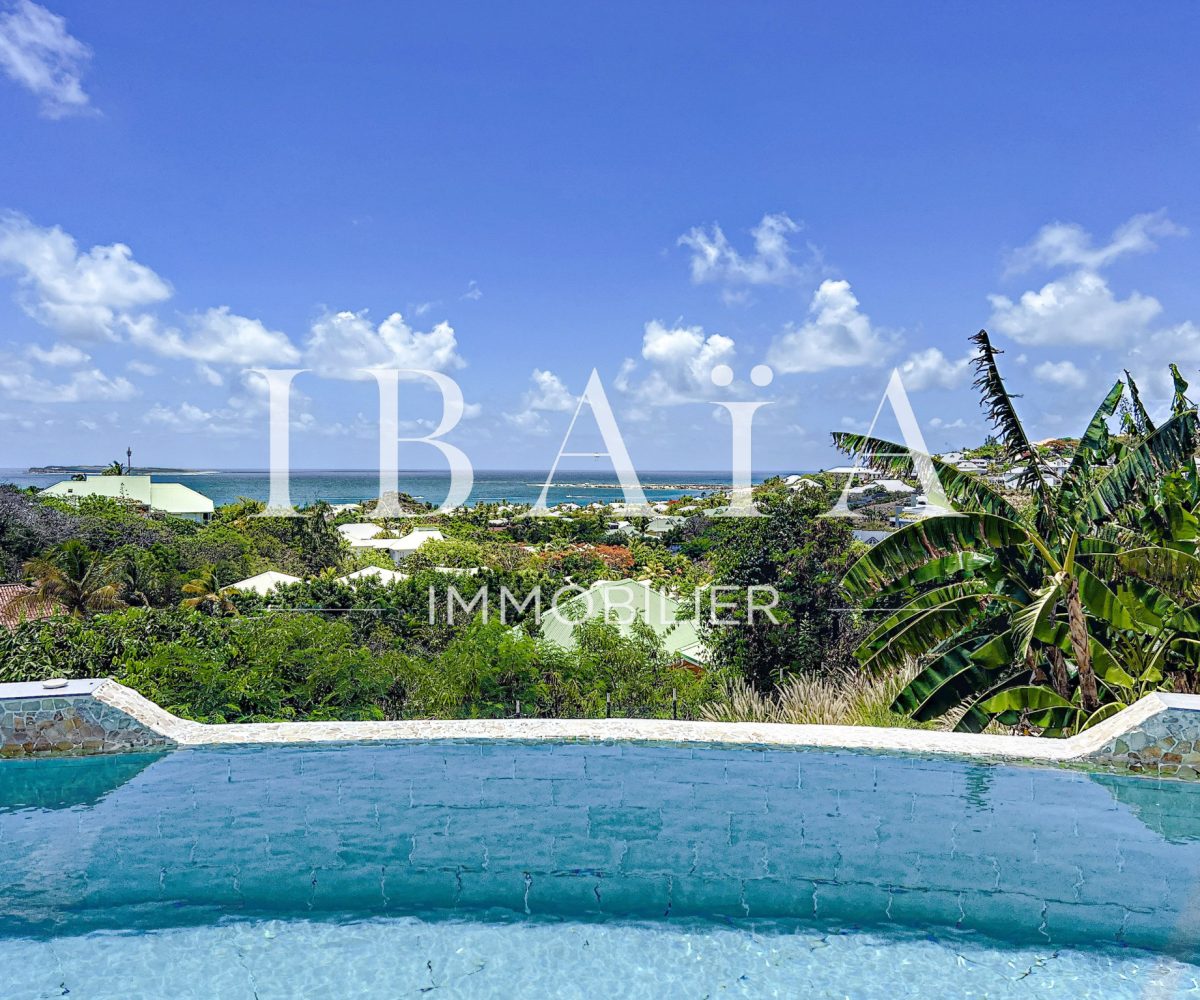 Agence IBAIA Immobilier - BAIE ORIENTALE - VILLA 3CH VUE MER EXCEPTIONNELLE
