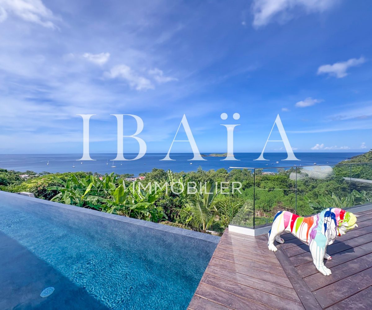 Agence IBAIA Immobilier - BOUILLANTE - VILLA DE HAUT STANDING - VUE EXCEPTIONNELLE