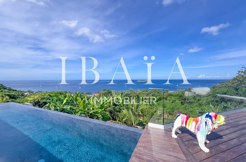 Agence IBAIA Immobilier - BOUILLANTE - VILLA DE HAUT STANDING - VUE EXCEPTIONNELLE