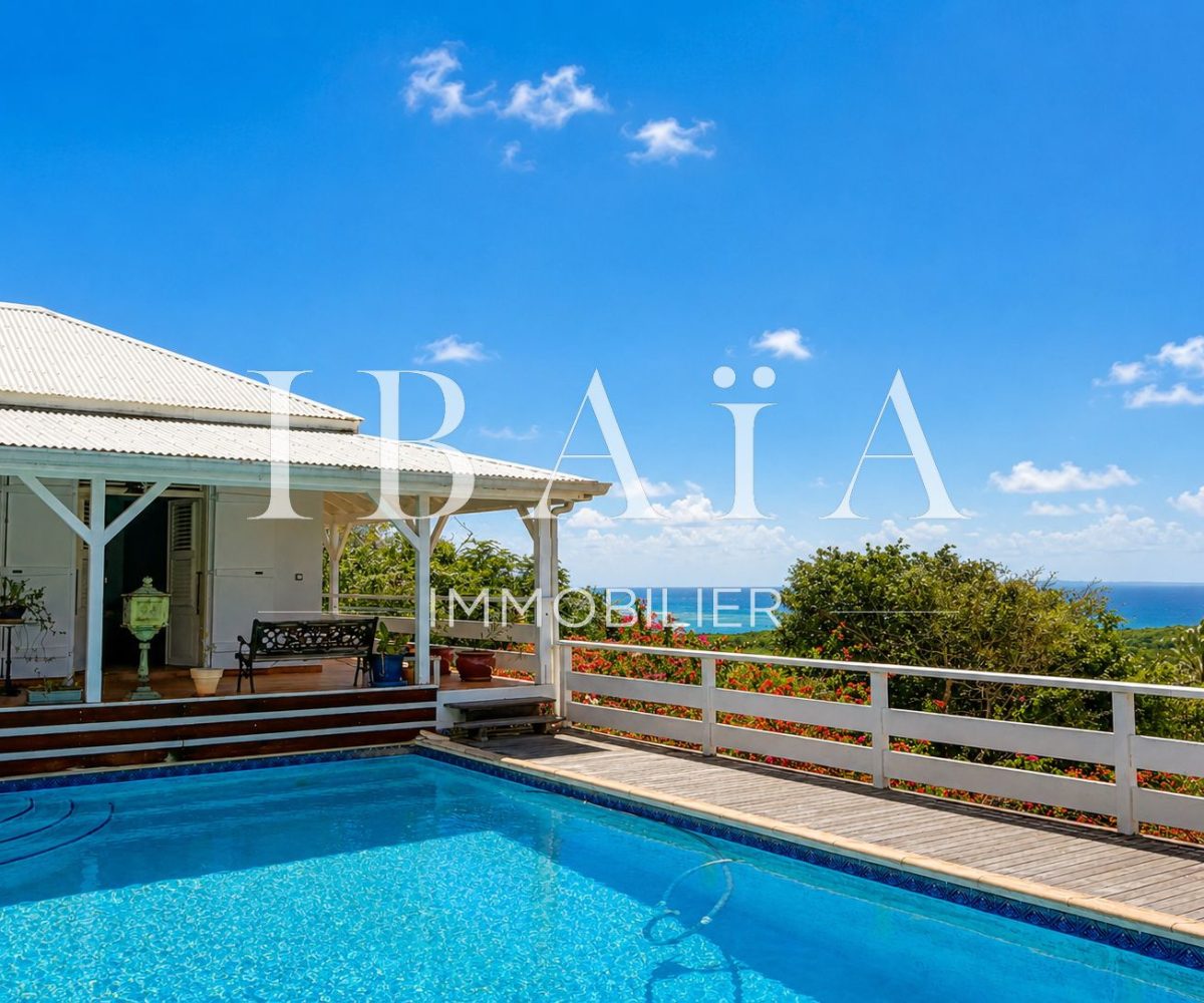 Agence IBAIA Immobilier - EXCLUSIVITÉ - LE GOSIER SALINE - VILLA VUE MER