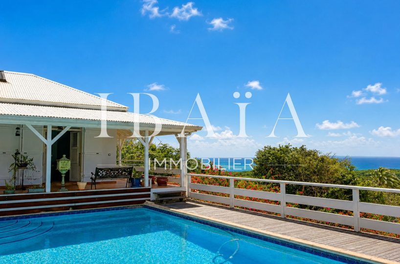 Agence IBAIA Immobilier - EXCLUSIVITÉ - LE GOSIER SALINE - VILLA VUE MER