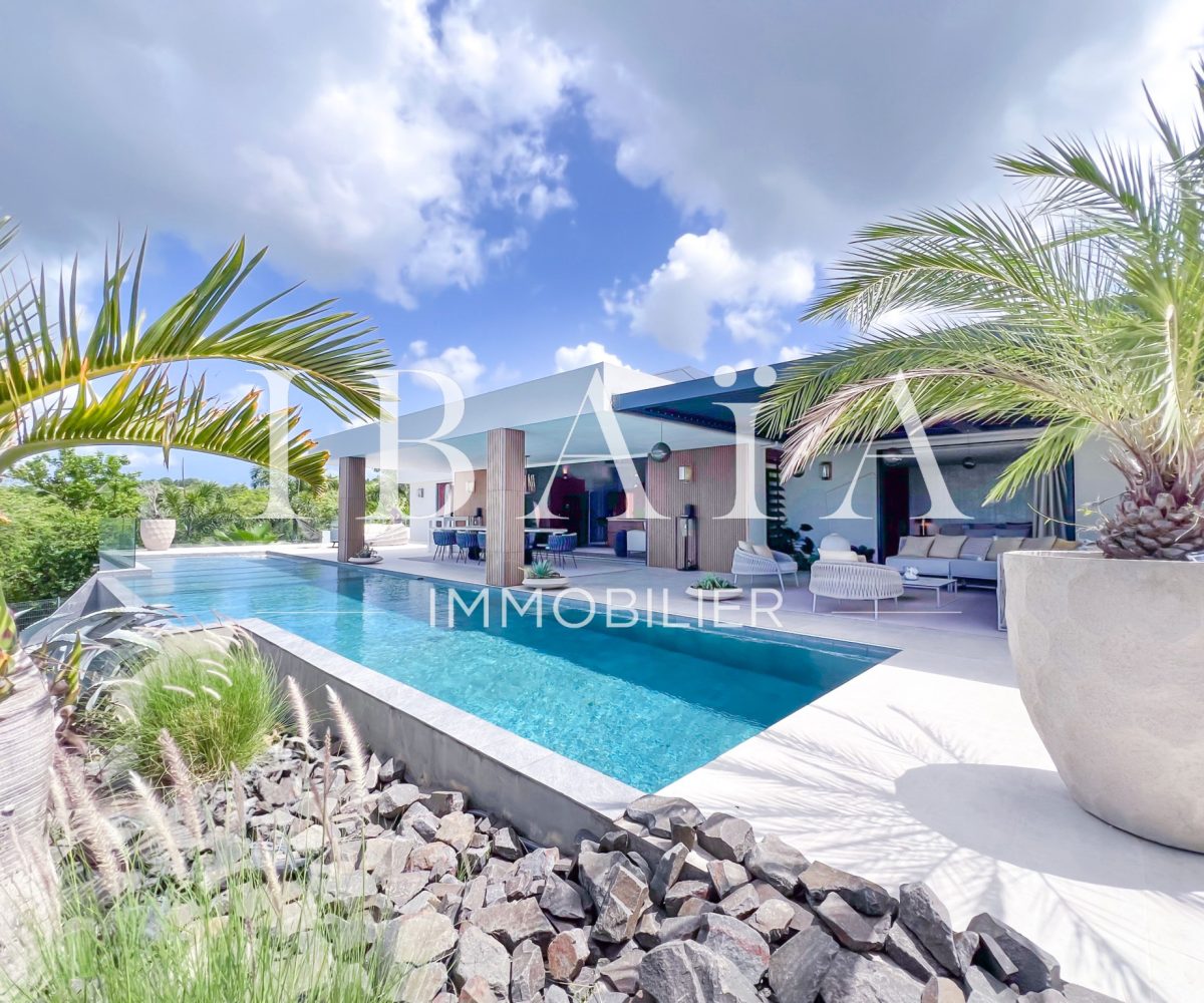 Agence IBAIA Immobilier - LE GOSIER - VILLA D'EXCEPTION - VUE MER - 4 CHAMBRES