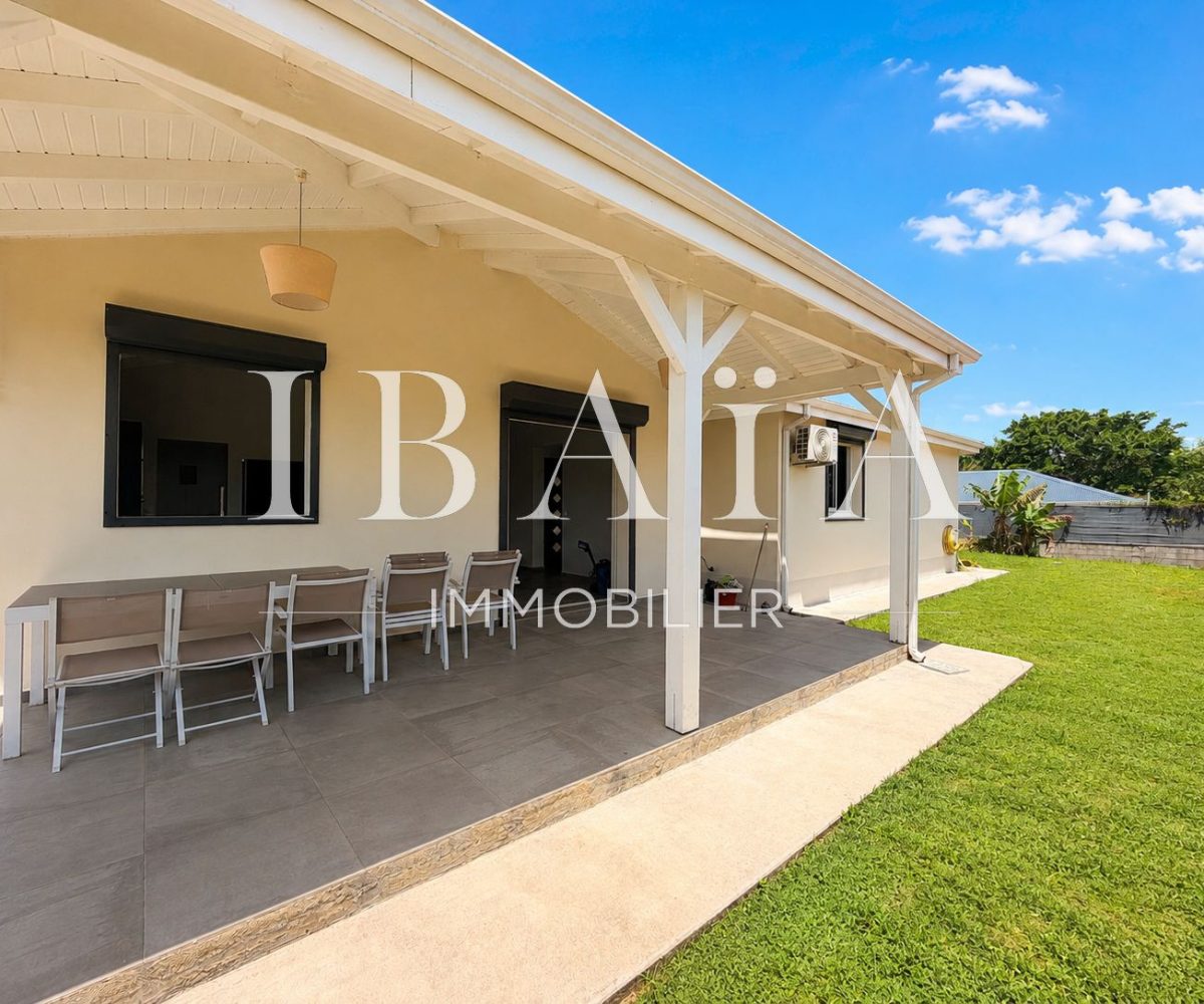 Agence IBAIA Immobilier - LE LAMENTIN - VILLA RÉCENTE - 3 CHAMBRES