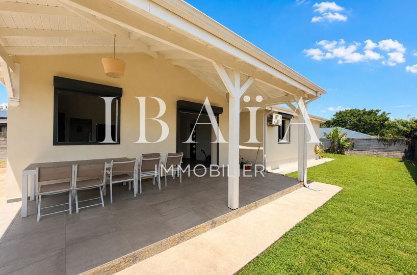 Agence IBAIA Immobilier - LE LAMENTIN - VILLA RÉCENTE - 3 CHAMBRES