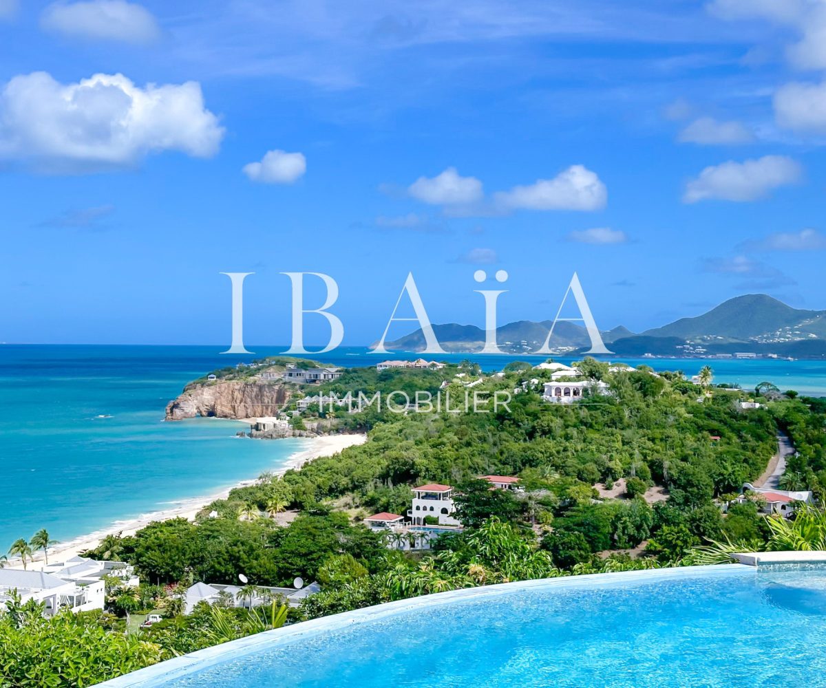 Agence IBAIA Immobilier - LES TERRES BASSES - MAGNIFIQUE PROPRIÉTÉ 6 CHAMBRES - VUE ME